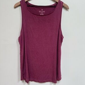American Eagle Outfitters Soft & Sexy Tank Top in Plum